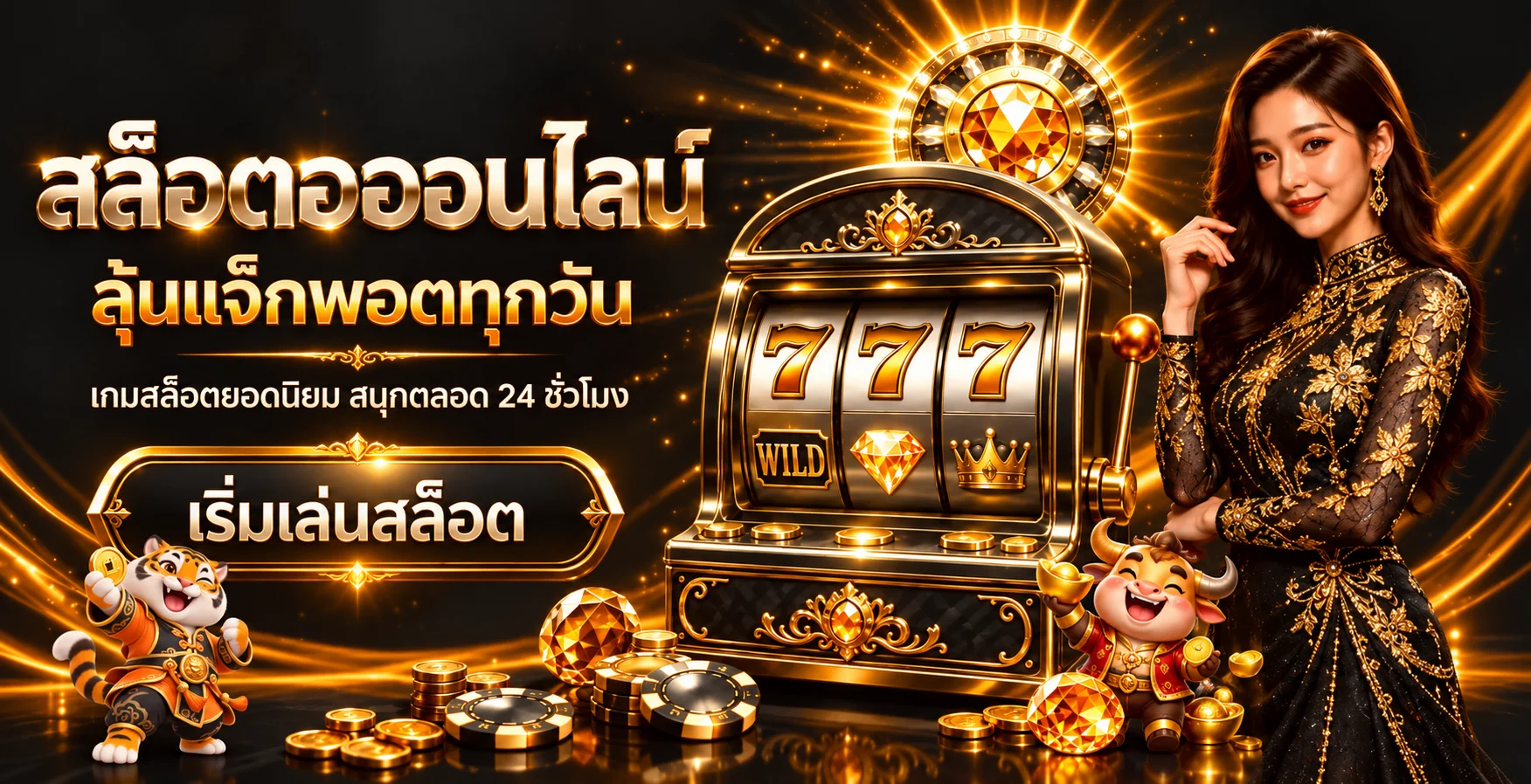 สล็อตออนไลน์ MELONWIN พร้อมเกมสล็อต 777 และมาสคอต PG